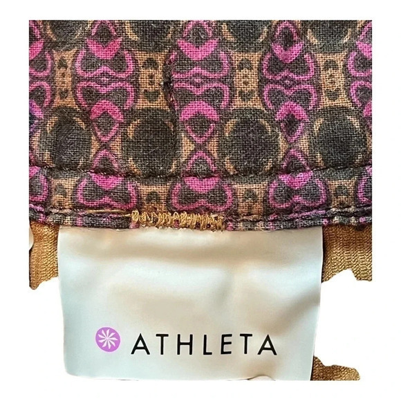 ATHLETA‎ BROWN CORDUROY WHENEVER TULIP FLARE SKIRT SIZE 2 - Picture 8 of 10